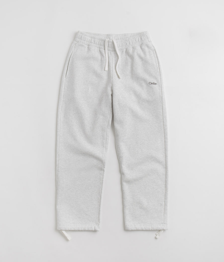 Civilist Leisure Sweatpants - Light Heather Grey