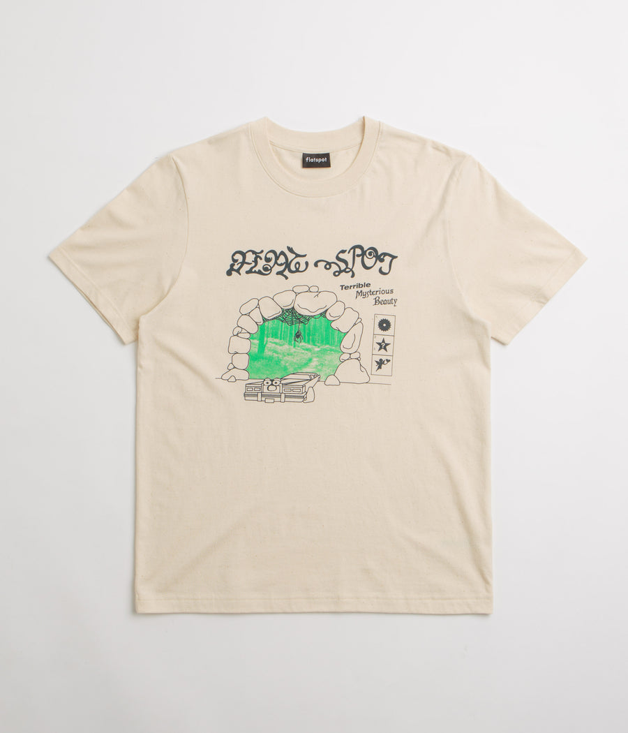 Flatspot Terrible Mysterious Beauty T-Shirt - Natural Raw