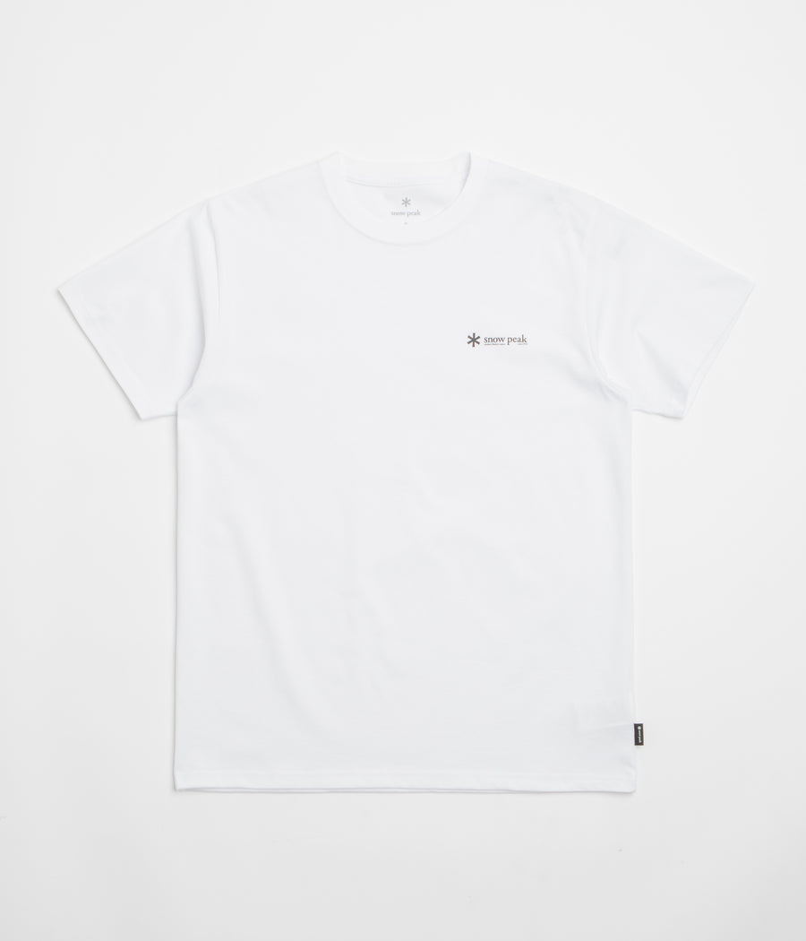 Snow Peak Chest Logo T-Shirt - White